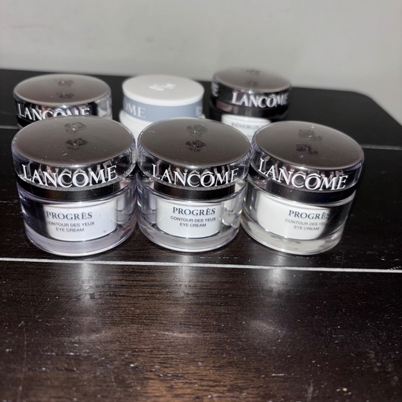 Lancôme EMPTY Jars | Lot of 6 | Progres Eye Cream & Renergie Microlift - Picture 6 of 6